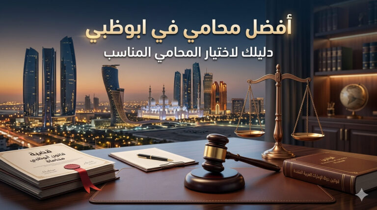 أفضل محامي في ابوظبي